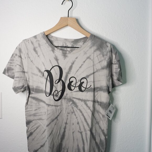 Woman's "Boo" Tie Dye Shirt - Picture 4 of 15